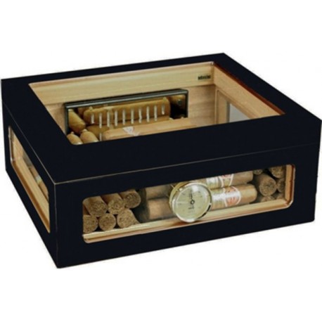 Adorini humidor Treviso Black 290 x 120 x 240  for 75 cigars