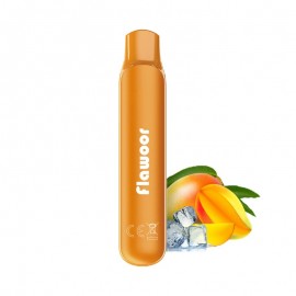 E-cigarettes jetables FLAWOOR Mate 0mg/mL - Mangue Glacée