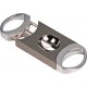 cigar cutter metal silver 23 mm with gift box