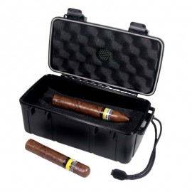 travel humidor black 15 cigars