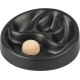 pipe ashtray ceramic black mat Ø 17.5 cm