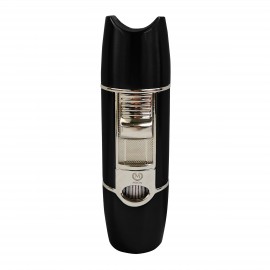 tripjet cigar MYON lighter Black with cigar piercer cigar holder