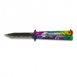 Knife Papillon 9.5 cm Fighter 3D