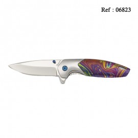 Knife 7.2 cm Colorful with pouch