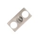 Coupe cigares Inox, coupe 22 mm, 80 x 40 x 4 mm