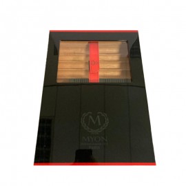 MYON humidor black and red? hygrometer and humidifier 325 x240 x70 mm