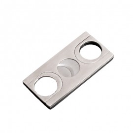 cigar cutter rectangular stainless steel silver mat