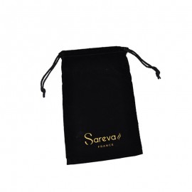 black velet bag logo SAREVA