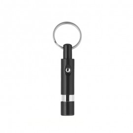 metal cigar piercer Black Mat with key ring