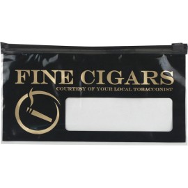 Polybag "Fine Cigars" pour cigares 13 x 25 cm