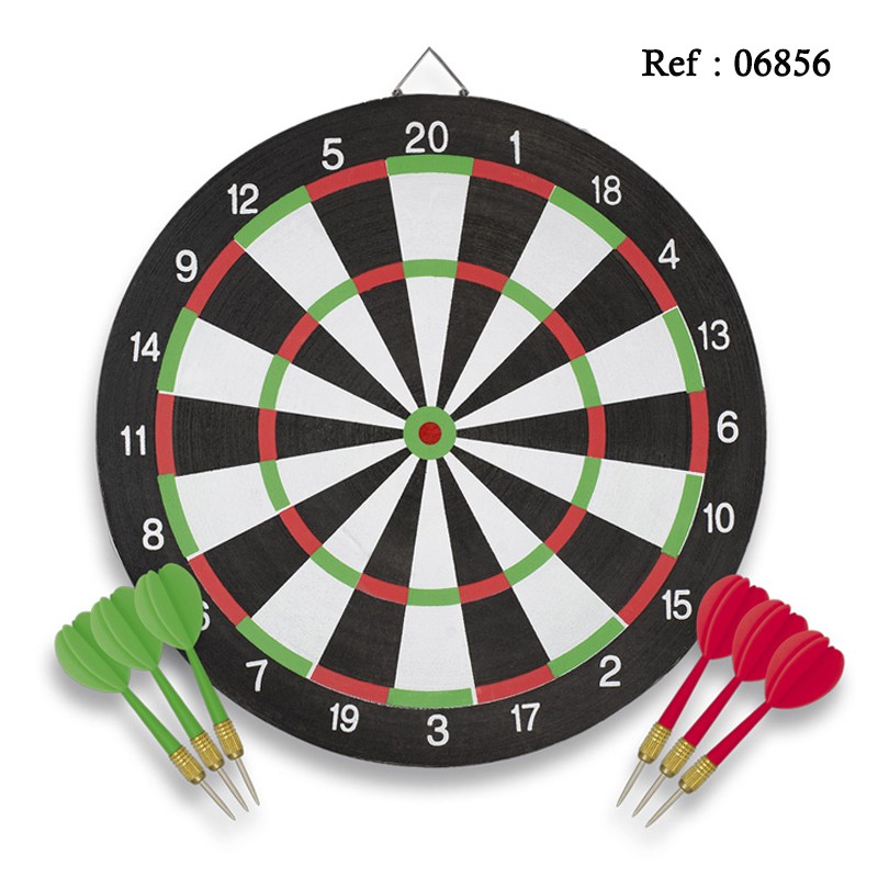 Target for darts (delivered with 6 darts)