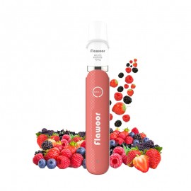 Flawoor Mate 2 Refillable Puff Kit - Red Fruits 10mg/mL
