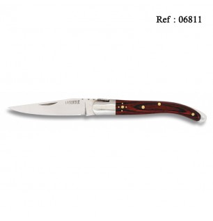 Knife LAGUIOLE 6 cm Stamina Red