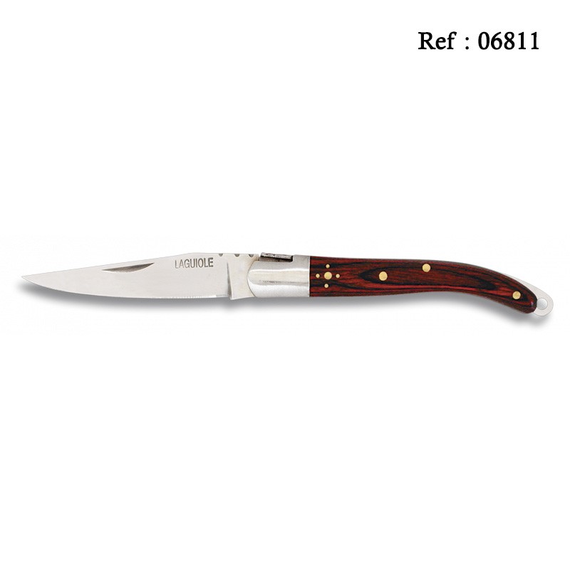 Knife LAGUIOLE 6 cm Stamina Red