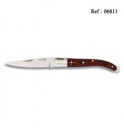 Knife LAGUIOLE 6 cm Stamina Red