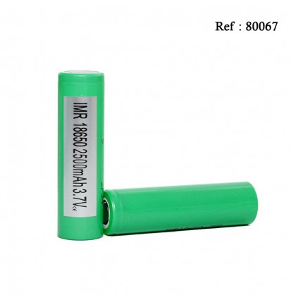 Accu 18650 (5pcs) 2500mAh 3.7V