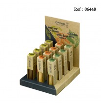 Couteau OPINEL Présentoir de 12 pcs N°08 3 essences par 4