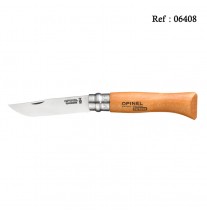 Couteau OPINEL N°08 carbone 8.5cm, boîte de 12