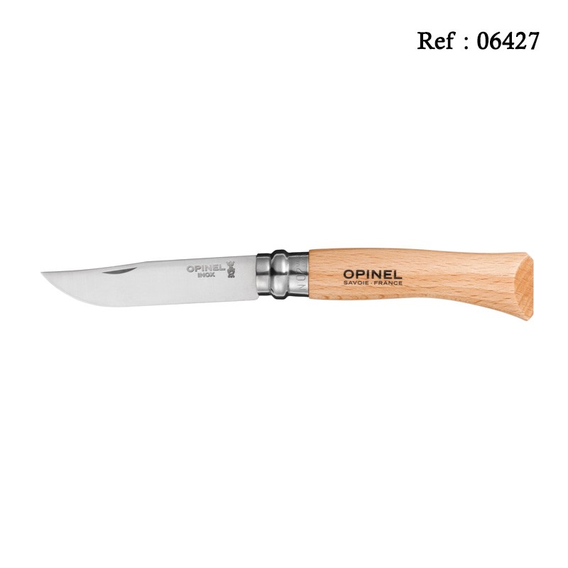 Couteau OPINEL N°07 inox 8 cm, boîte de 12