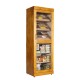 Adorini cabinet for cigars Rome mahogany 605 x 1750 x 450 mm