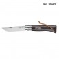 opinel knife N°08 Black Brown 8.5 cm