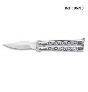 Folding knife 8 cm chrom 