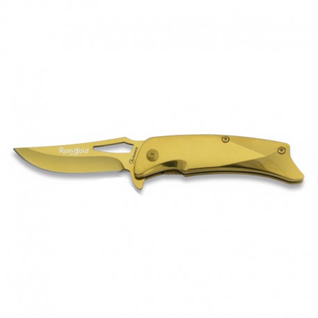 Knife Raingold 6.7 cm with black pouch