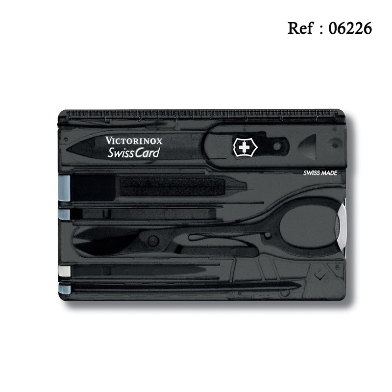 Swisscard VICTORINOX noir anthracite