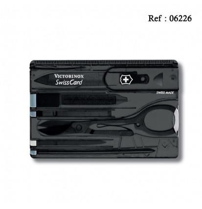 Swisscard VICTORINOX noir anthracite