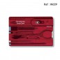 Swisscard VICTORINOX rouge