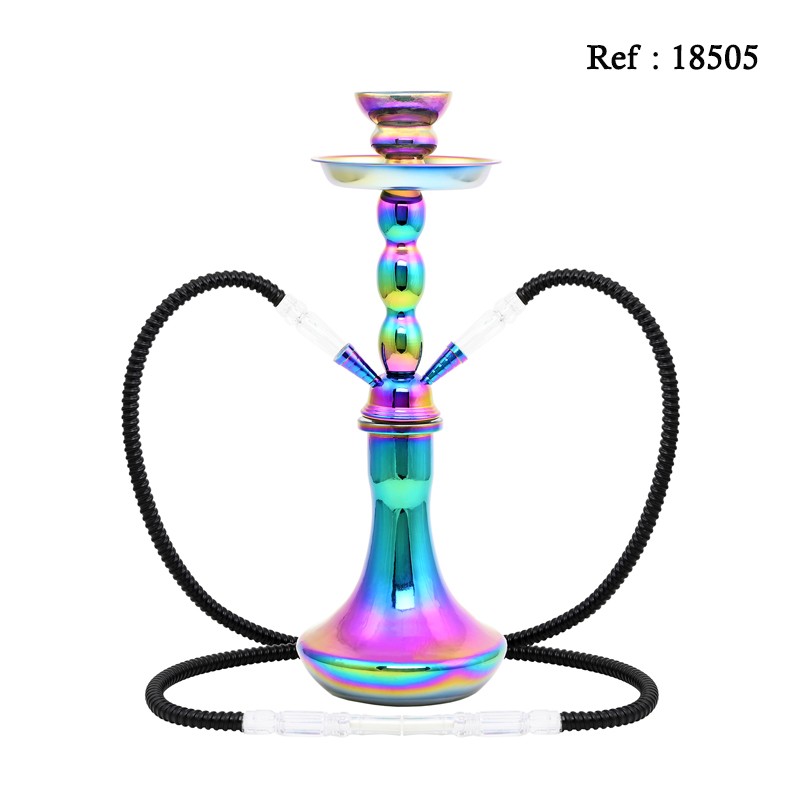 water pipe 45 cm rainbow 2 tubes