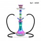 water pipe 45 cm rainbow 2 tubes