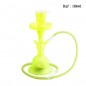 water pipe 35 cm 1 tube Fluo Green with Led base and Remote