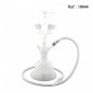 water pipe 35 cm 1 tube White with Led base and Remote