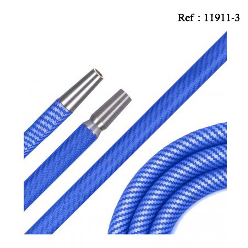 carbon hose blue with stripes 190 cm