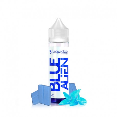 E-liquide Blue Alien FIFTY SALT Liquideo 50mL sans nicotine