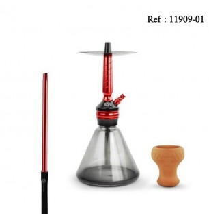 water pipe 1 tube 40 cm red