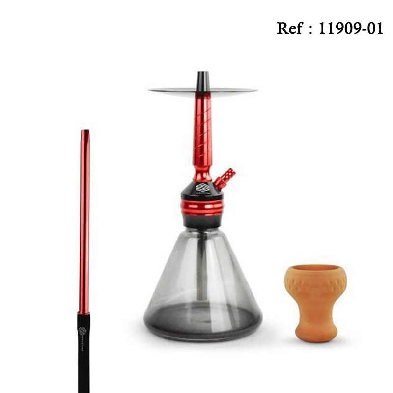 water pipe 1 tube 40 cm red