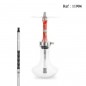 water pipe 1 tube 42 cm evo120 red