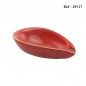 Adorini ceramiq ashtray red for 1 cigar 100 x 100 x 46 mm