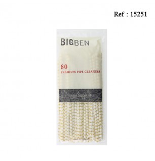 pipe cleaner BIG BEN premium, bag of 80