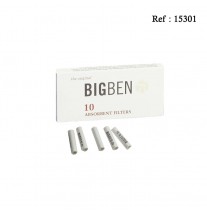 Filtre Pipe BIG BEN 9 mm, boîte de 10 filtres (display de 25)