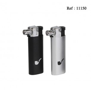 Pipe lighter COOL black and silver assorted per 25 pcs