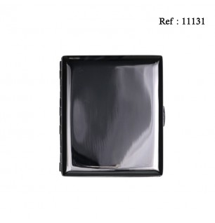 cigarette case metal Black Ice polised for 20 pcs