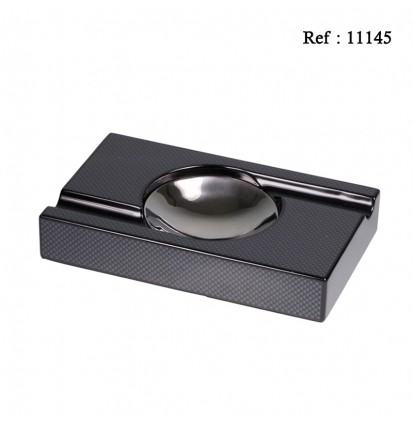 cigar ashtray carbon 20 x 12 x 3.5 for 2 cigars