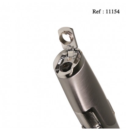 set triple jet flam lighter + cigar cutter chrom SKY