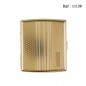 cigarette case metal stripes/rhombs gold fo 20 cigarettes