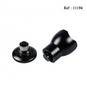 cigar holder metal black 10 mm