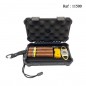 travel humido black with  hygrometer, 5 cigars