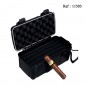 travel humidor black 15 cigars